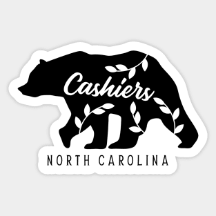 Cashiers North Carolina Tourist Souvenir Sticker